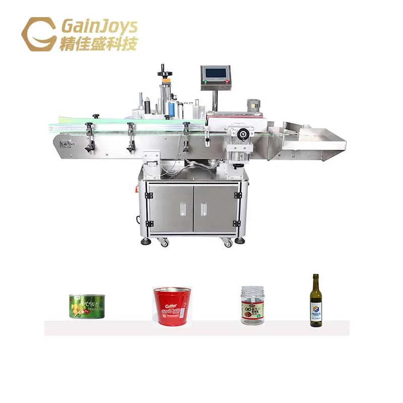 Automatic Round Bottle Labeling Machine for Chemical Industry/Food/Daily Chemicals