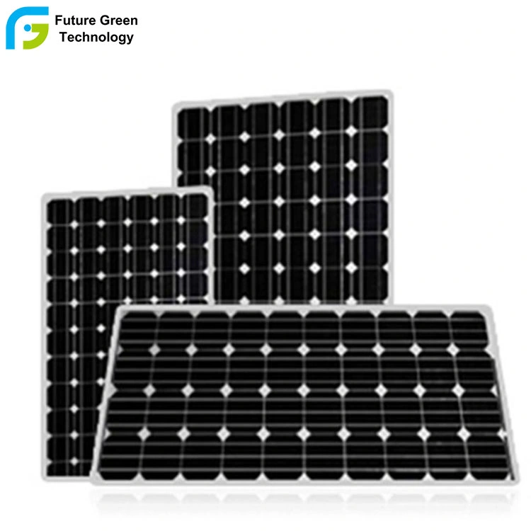 La Celda 60 Sistema de alimentación de 250W de energía solar fotovoltaica Módulo monocristalino
