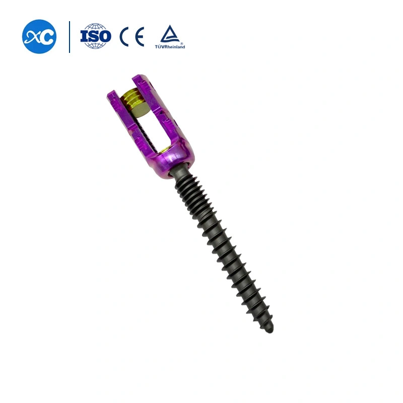 Factory Whoesale Orthopedic Products Prices Titanium Pedicle Screw Orthopaedic Implants