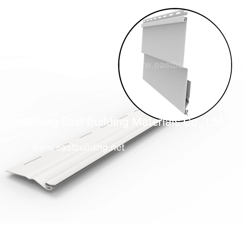 Revêtement de PVC façade panneau mural pour l'UPVC mur de parement en plastique pour les maisons modulaires prix bon marché couleur Conseil isolé PVC-U