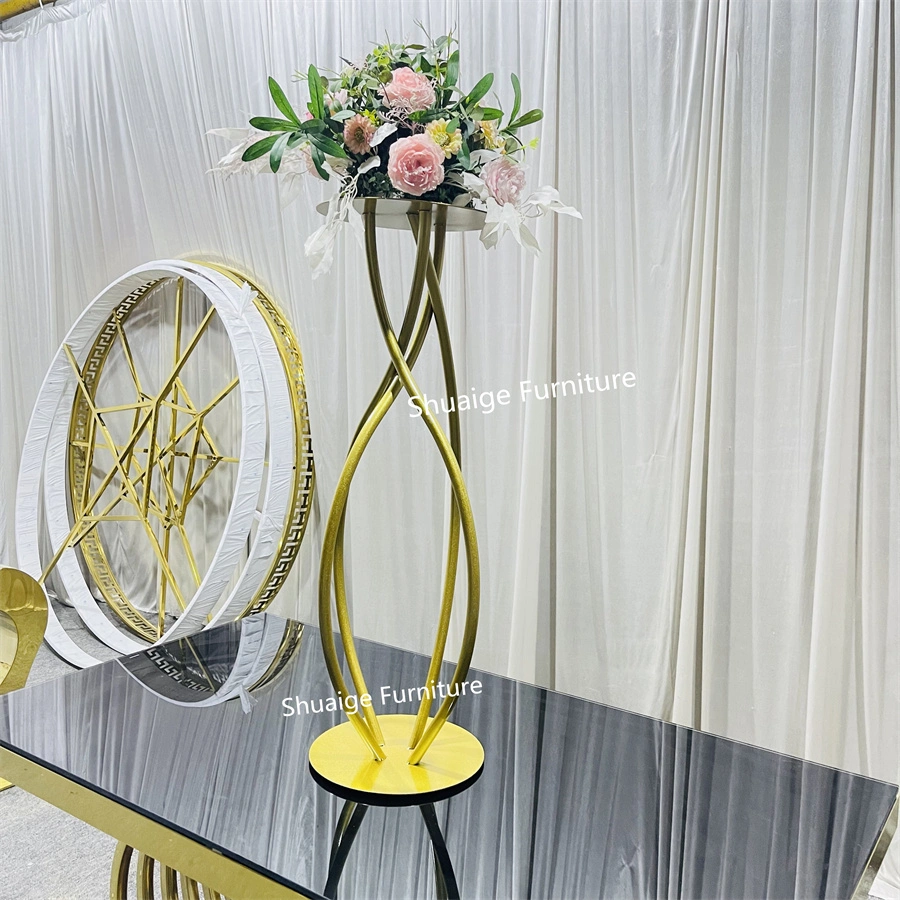 Modern Design Artificial Flowers Stand Wedding Decoration Party Decoration