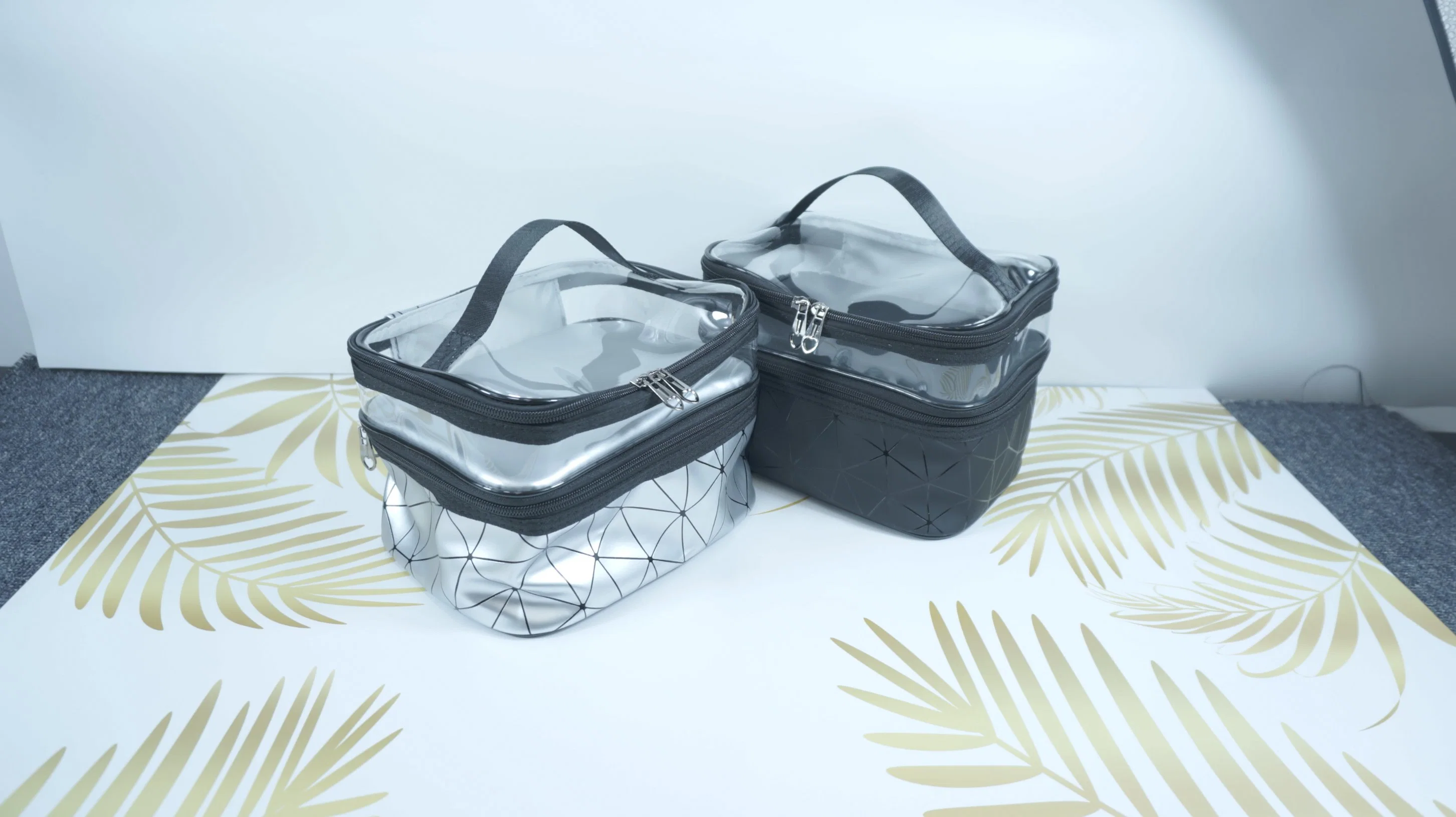 Transparent Waterproof Travel Makeup Bag Large Volume Women Cosmetics Bag