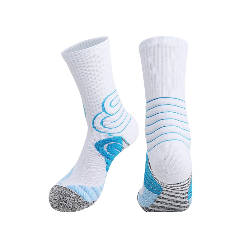 Men's MID-Tube High-Top American Towel Actual Combat Elite Non-Slip Sports Socks