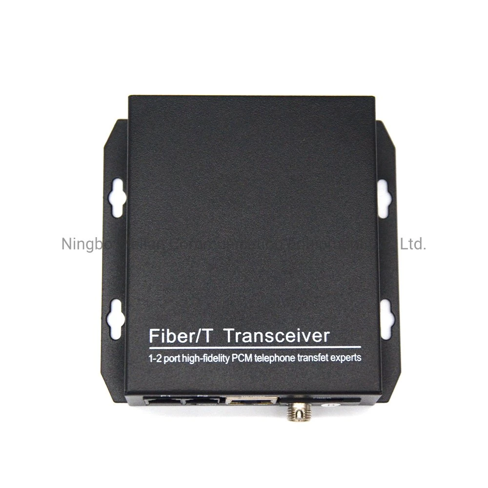 El transceptor óptico teléfono teléfono canal PCM de la red y el transceptor óptico transceptor óptico de voz