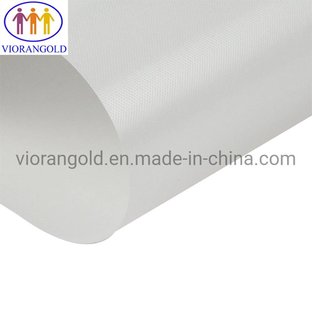 White Air Egress Glassine Release Liner, Total Grammage 110g, 11# Rhombic Grid, Double Side PE Coating, Single Side Silicon Oil Coating