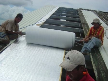 Película reflectiva de calor de barrera laminada antióxido