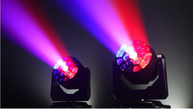 800W 19X40W LEDs Beam Lights DJ Stage Lighting