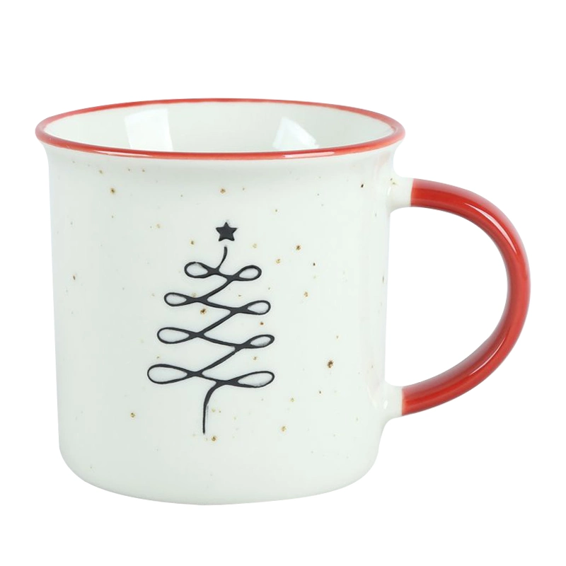 Christmas Mug Coffee White Blank Plain White Ceramic Mugs and Cups