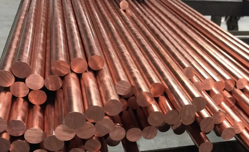 Copper Rod/Copper Round Bar Pure Copper Rod Busbar