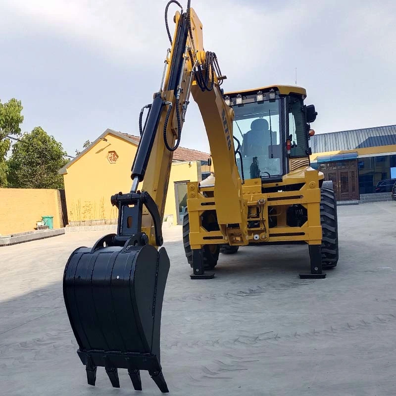 Factory Supply Directly 9ton Sz776 Wheel Loader Tractor Telescopic Loader with 4X4 Four-Wheel Steering System and Crab Walking and Four-Wheel Brakes