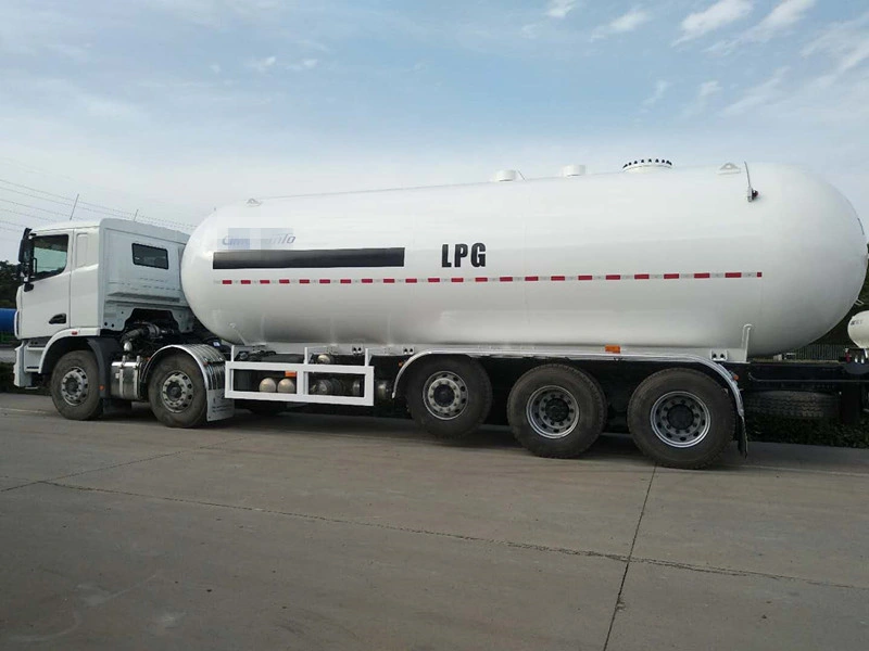 precio de fábrica 33-40ton ASME Tanque de gasolina gas GLP remolque cisterna