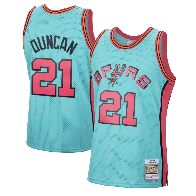 Men's 2022 San Antonio Spurs 3 Johnson 5 Dejounte Murray 75th Anniversary City Edition White Hot Printed Basketball Jersey