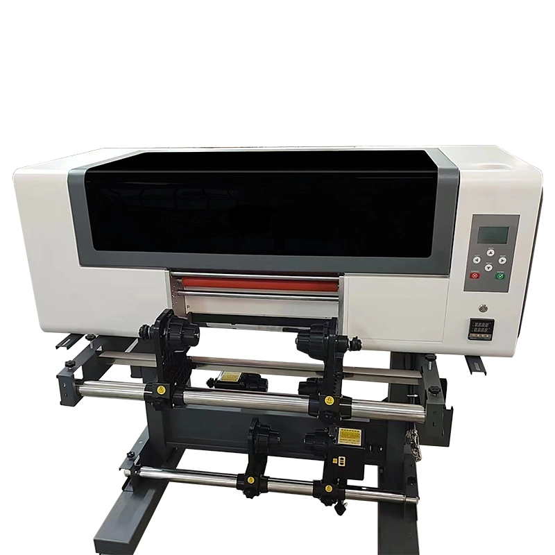 3 cabezales Varnish UV DTF impresora A2 con 3 XP600 I1600