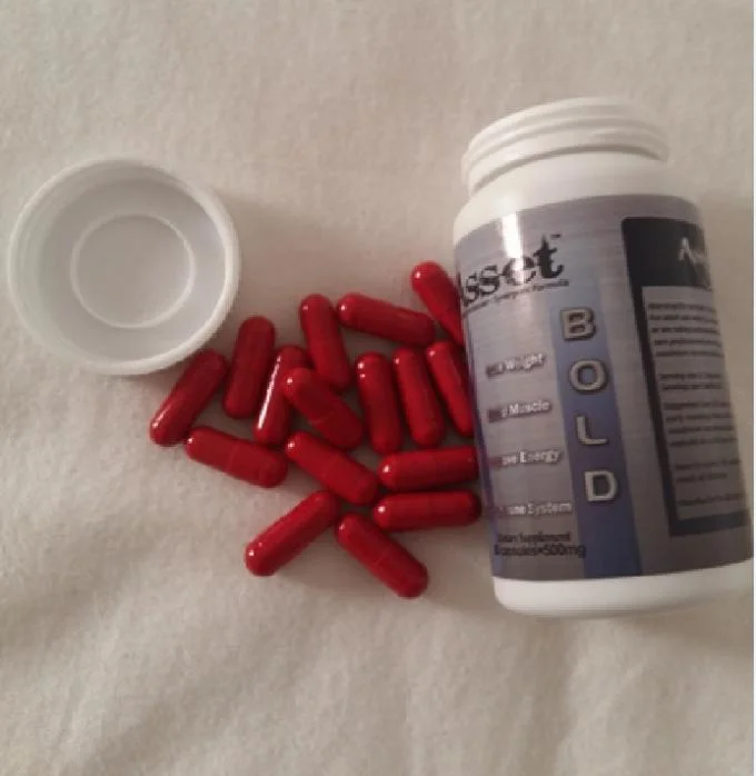 Asset Bold 100% Capsule 100% Initial Active Bold Pills Strong Red Effect Color Asset Bold Slimming Capsule