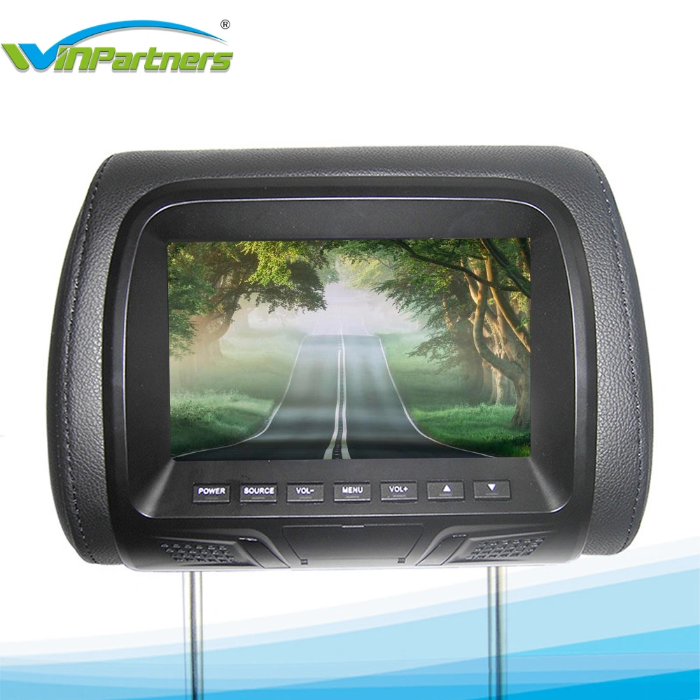 Moniteur d'appui tête de voiture Voiture Voiture TFT LCD l'écran, moniteur d'affichage d'appui tête