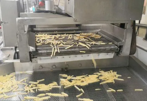 Industrial Fried French Fries Making Machine Potato Chips Production Line Price