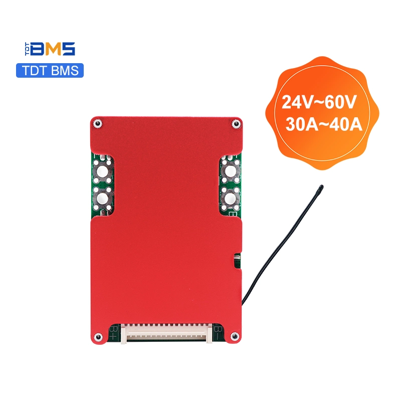 TDT Fabricante 15s 48V 3,7V 40A sistema de gestión de la batería BMS Para batería de ión litio BMS con función de equilibrio