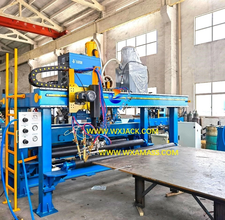 Fully Penetration Hydraulic Motorized Joining Flat Welder Plate Butt Joint Welding Machine