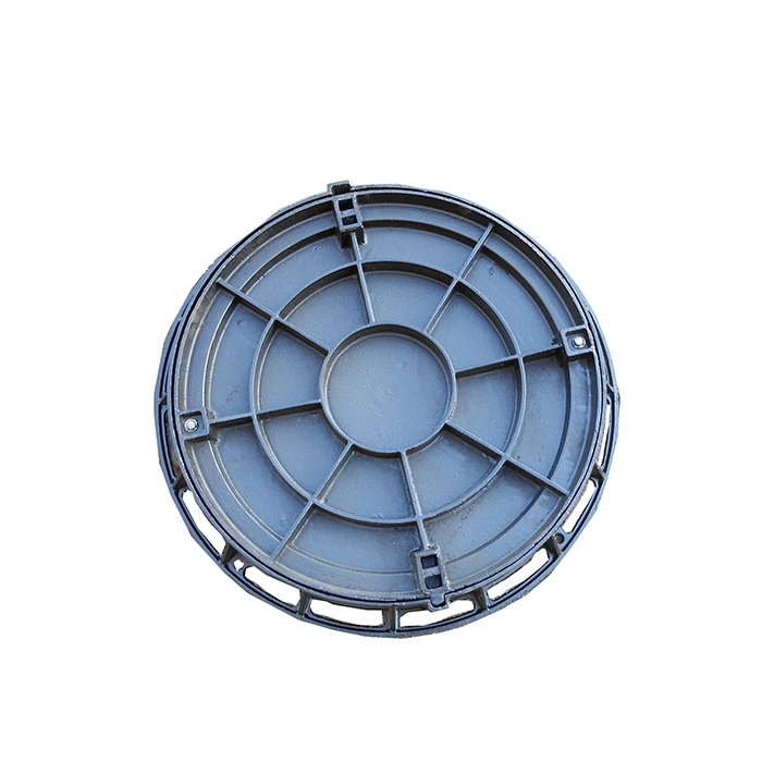 En124 Ductile Cast Iron Round Manhole Cover with Frame