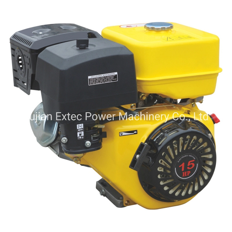 Extec 7HP13HP 15HP Gx210 Gx390 223cc 389cc 420cc 212cc Displacement Air Cooled Four Strokes Single Cylinder Recoil Starts Gasoline Engine for Snow Blower