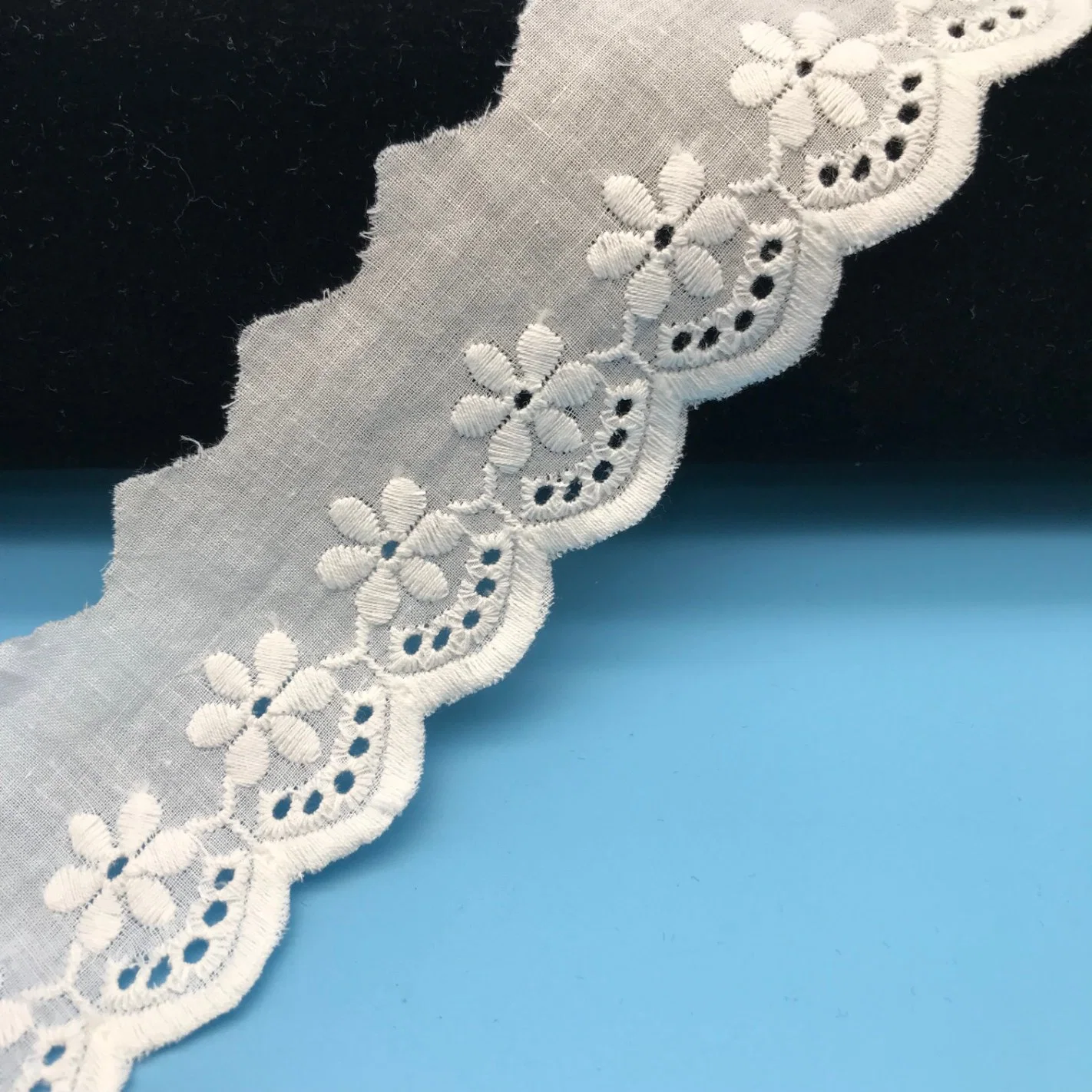 Factory Free Sample Cotton Textile Apparel Fashion Accessories Garment Dubai Lace Fabric