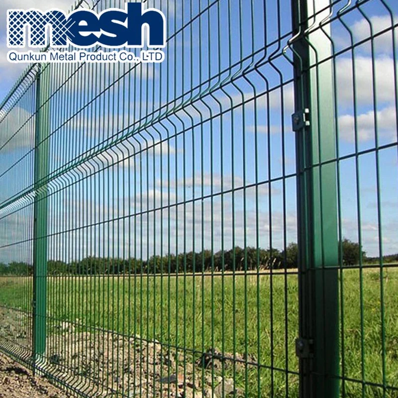 Black Welded Wire Fence Mesh Panel