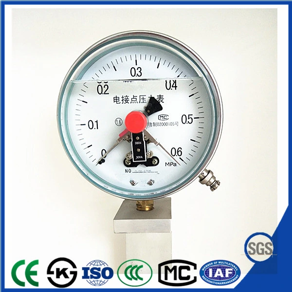 Top Quality New Product Oil Filled Shock - Resistant Electric Contact Pressure Gauge