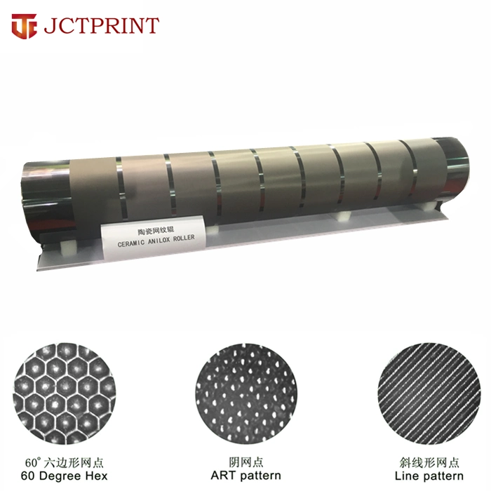 Malha de gravura a laser de alta Rolo Anilox cerâmicos