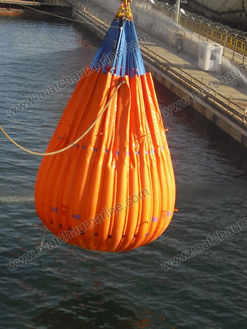 50mt Offshore Crane Proof Load Test Waterbags