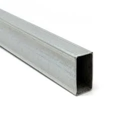 Cruce de Aluminio Metal caliente tubo rectangular recubierto de tubo de acero galvanizado para valla