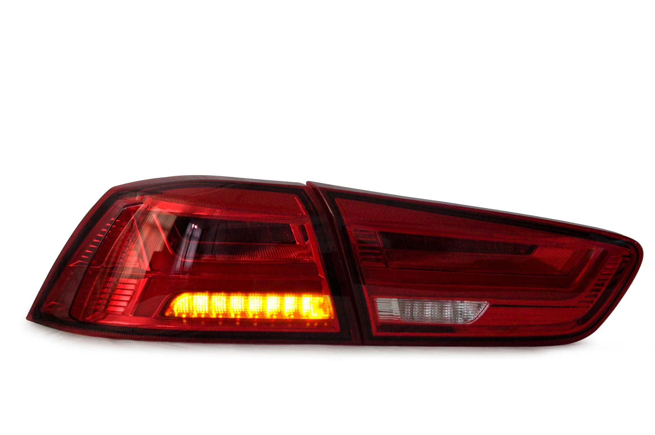 High Quality Factoryled Modified Taillights Rear Tail Lamp Evo X 2008-2017 Sequential Indicator Tail Light for Mitsubishi Lancer