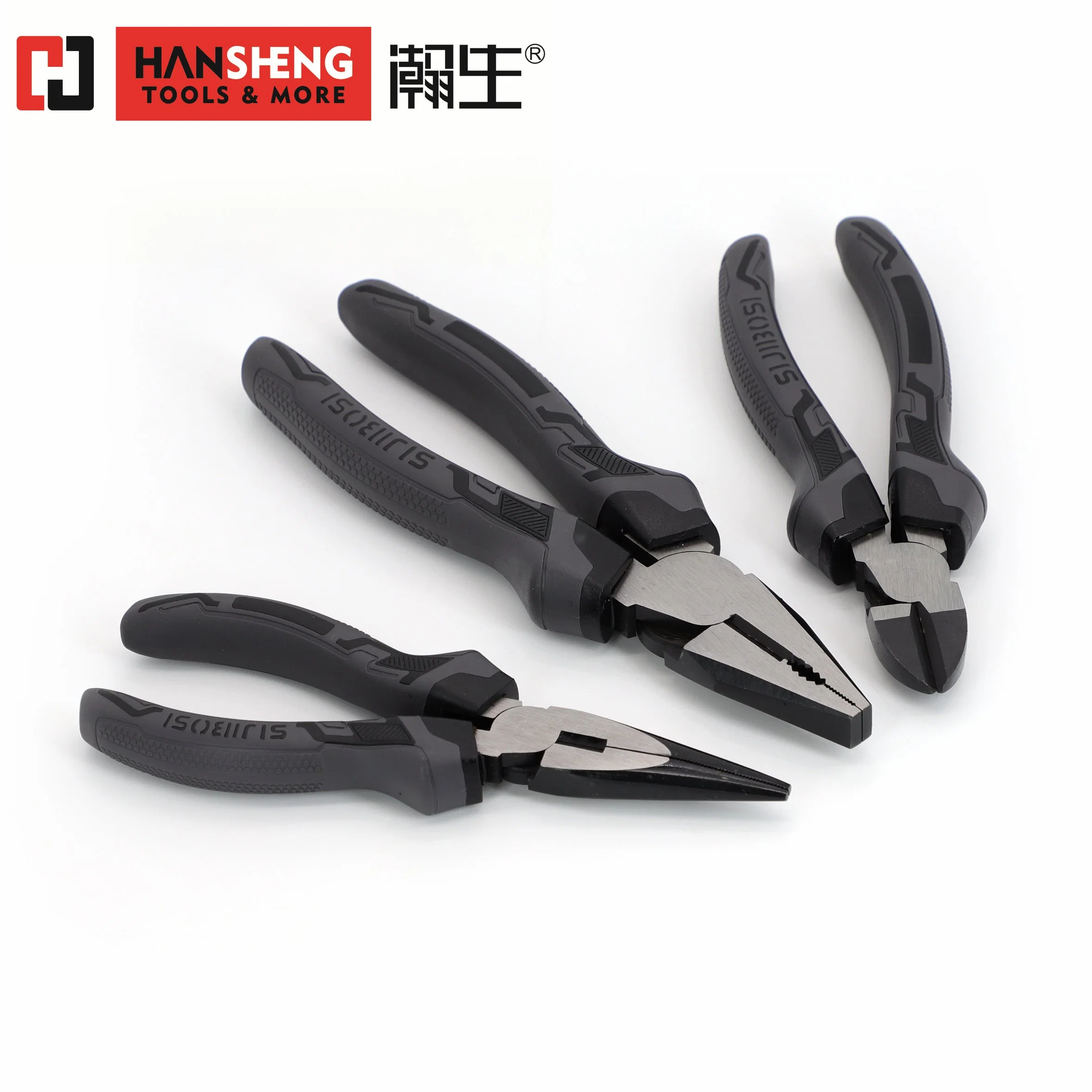 Professional Hardware 6" 7" 8" CRV Pliers Combination Pliers, Cutting Hand Tools,
