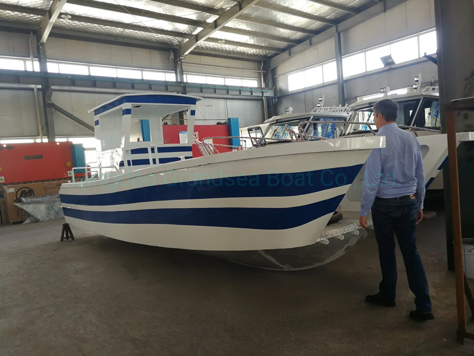 7.9m 26FT Aluminium Lct High Speed Work Fishing Aluminum Ship for Sale