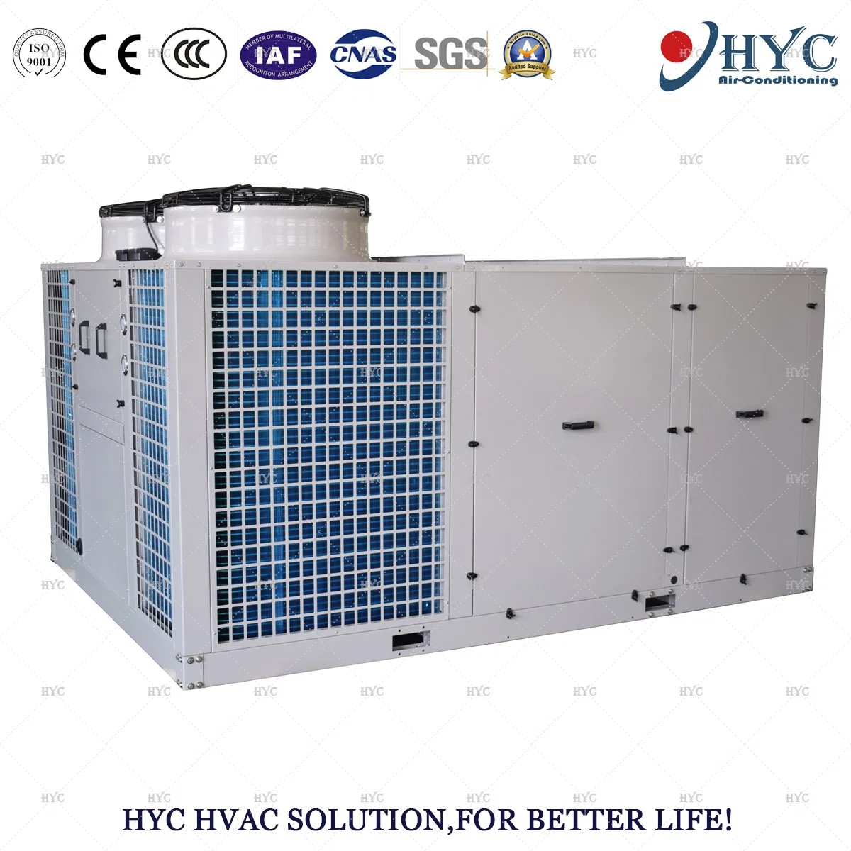 HVAC Air-Cooled Cooling Rooftop Packaged Unit Air Conditioning R410A