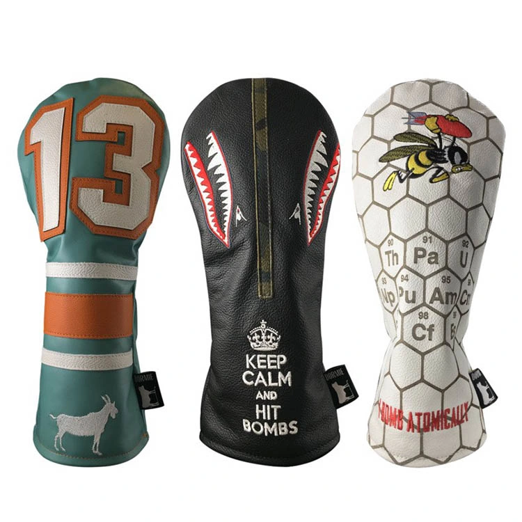 Popular Customized Golf Club Cover with Soft Plush