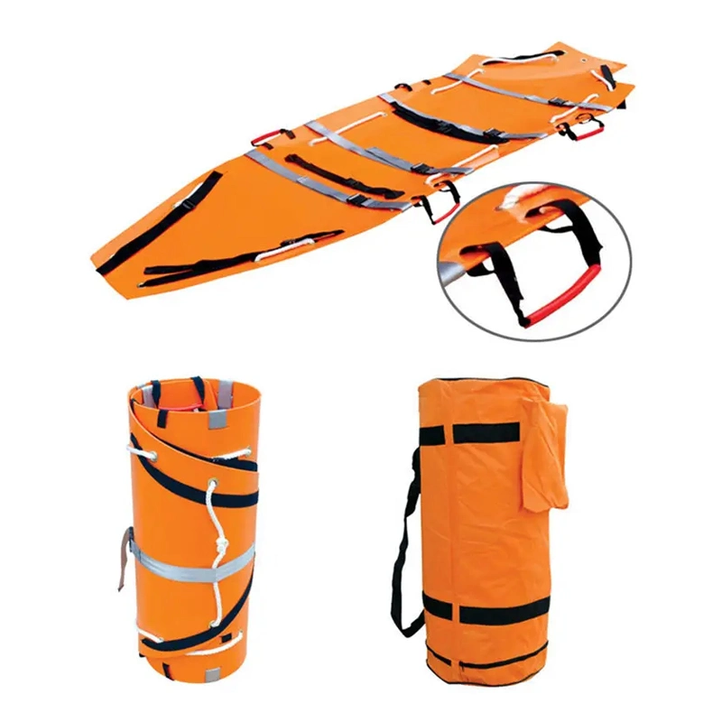 Brancard souple multiple portable de secours étanche PE