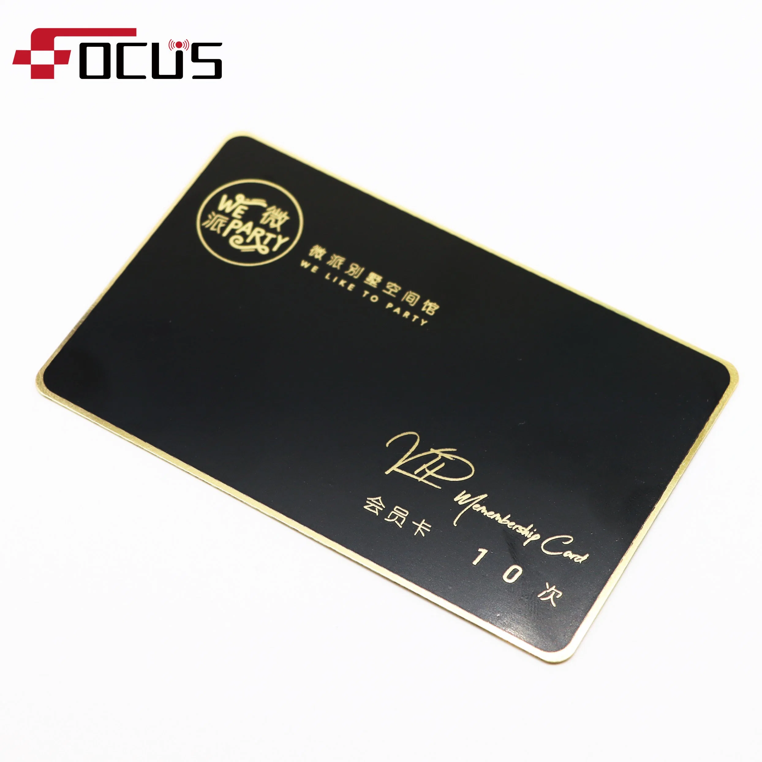 RFID Metal Black Card RFID Metal Access Card