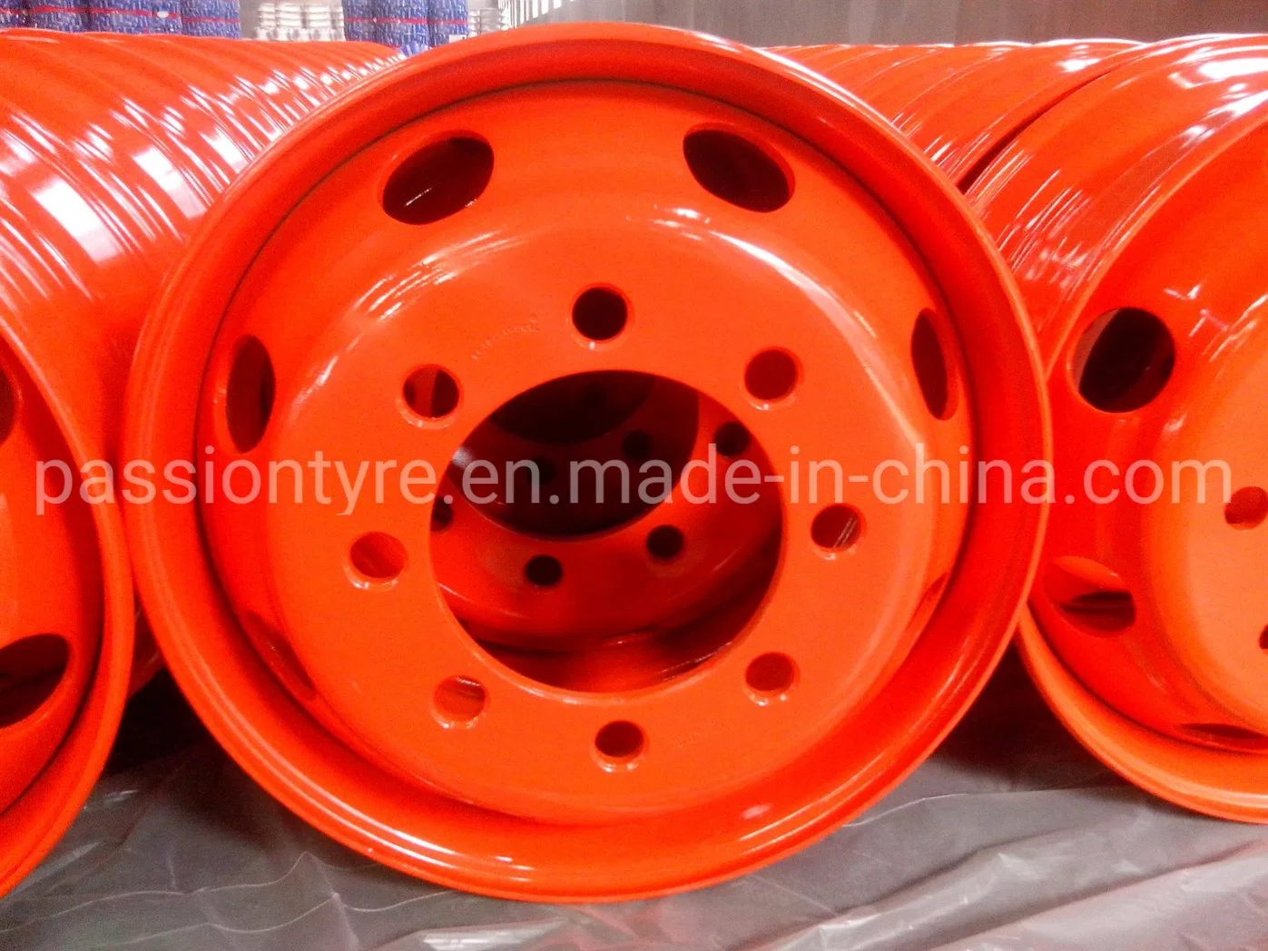 8.25*22.5 9.00X22.5 11.75X22.5 Steel Wheel Rims for 11r22.5 12r22.5 295/80r22.5 315/80r22.5 385/65r22.5 Tyres