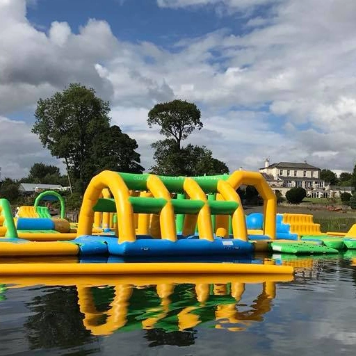 Bouncia 150 People Outdoor Floating Inflatable Water Park Games Manufacturer