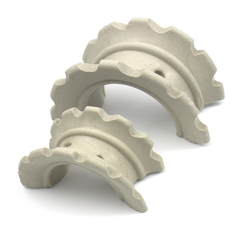 Ceramic Random Packing Super Intalox Saddle Ring