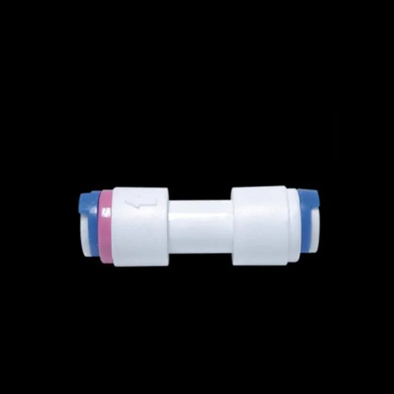 RO Straight Quick Connect Fitting I Shape Straight Check Valve Factory Cheaper Price