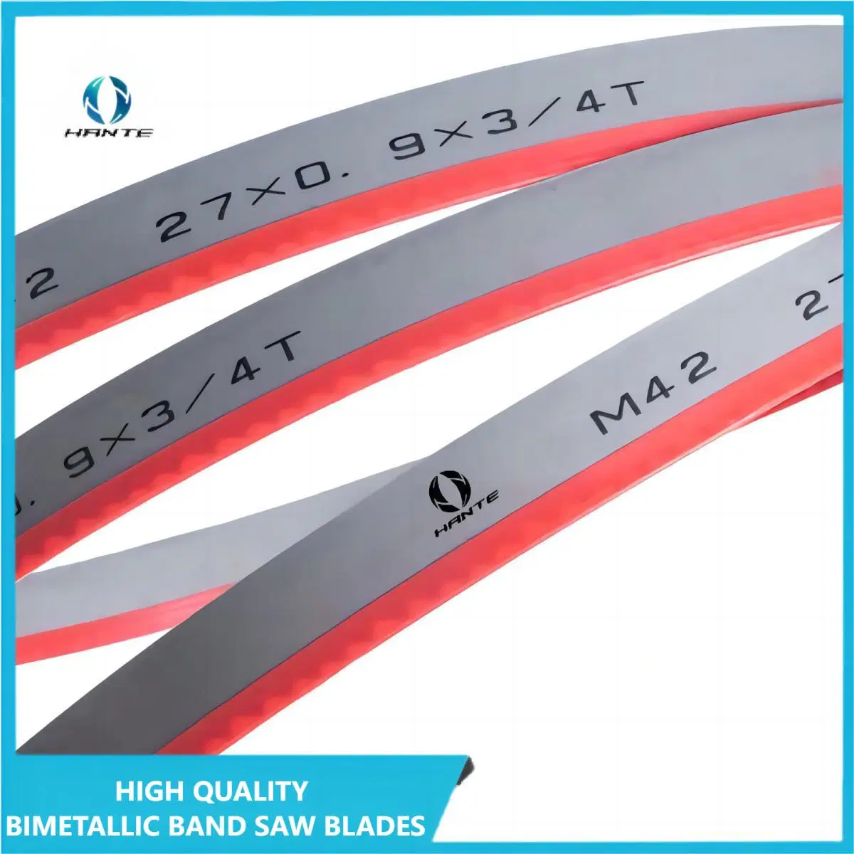 25 Years Manufacturer OEM/ODM 27mm*0.9 M42 Metal Cutting Carbide/Tipped/Solid Bandsaw / Band Saw Blades for High Temperature Alloy Steel with Factory Price