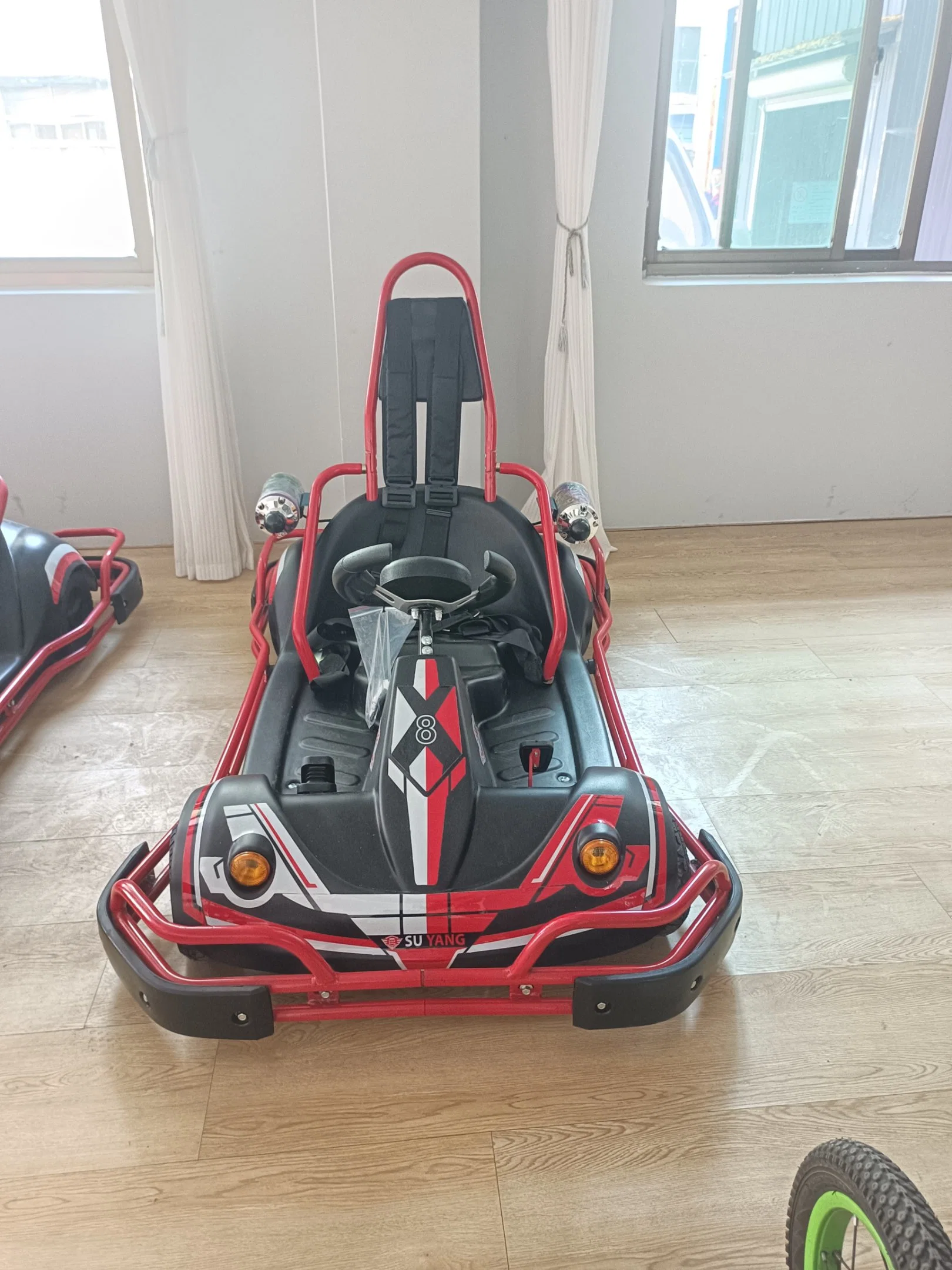 Best Selling Product 4-Stroke Electric Racing Go Kart Parent-Child Mini Kart