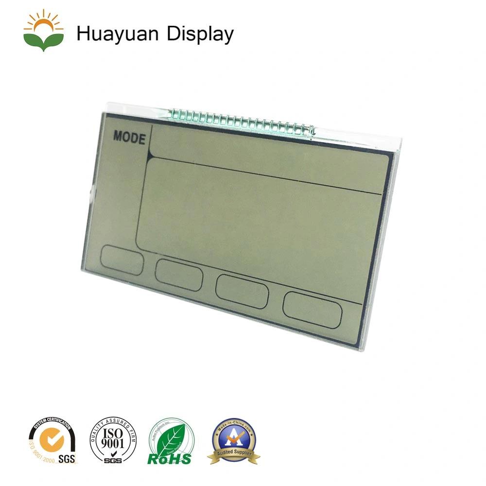 7 Segment LCD Display for Pill Box Transflective Htn LCD Display