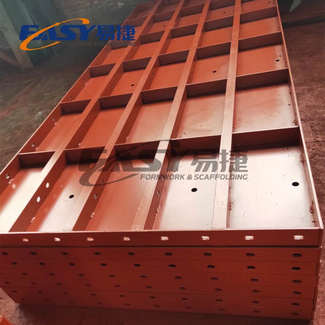 Easy Concrete Painted Steel Form Work Slab Concrete Mould Formwork