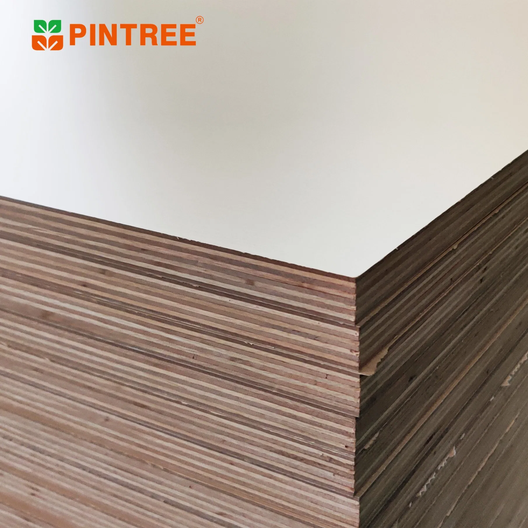 12mm 15mm 16mm 18mm Wood Grain Laminated Faced Plywood Melamine Plywood