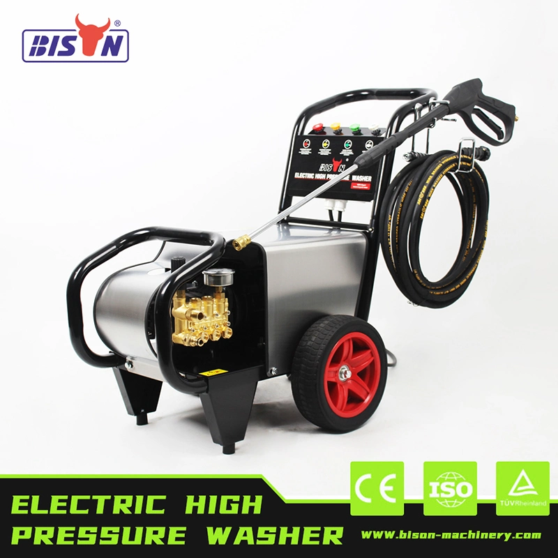 Bison eléctrico portátil coche bomba de lavado de limpieza Power 1850 Psi Coche Lavadora 220V