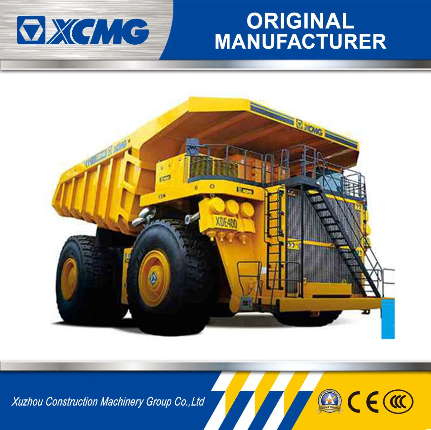 XCMG Official 240ton Mining Truck Xde240 (more model for sales)