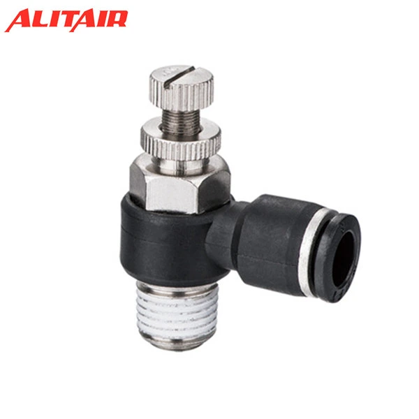 Air Flow Speed Controller Pneumatic Fitting Regulator Valves