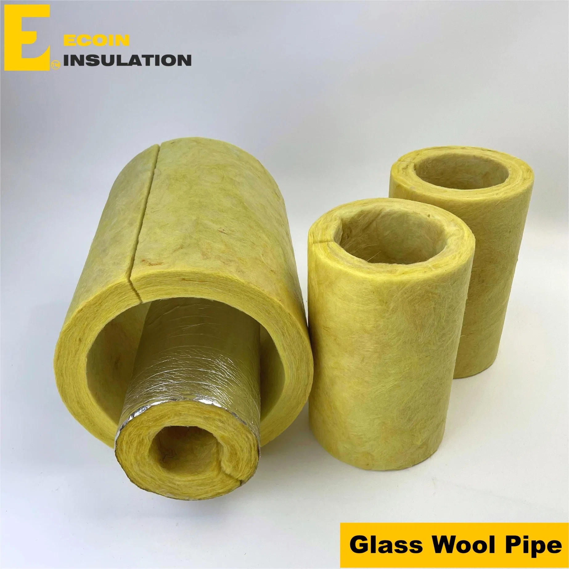 High Quality for Chemical Material Fiberglass Wool Tube and Heat Resistant Glass Wool Insulation Pipe